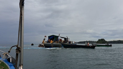Diving Service realiza reflotamiento en Costa Rica 